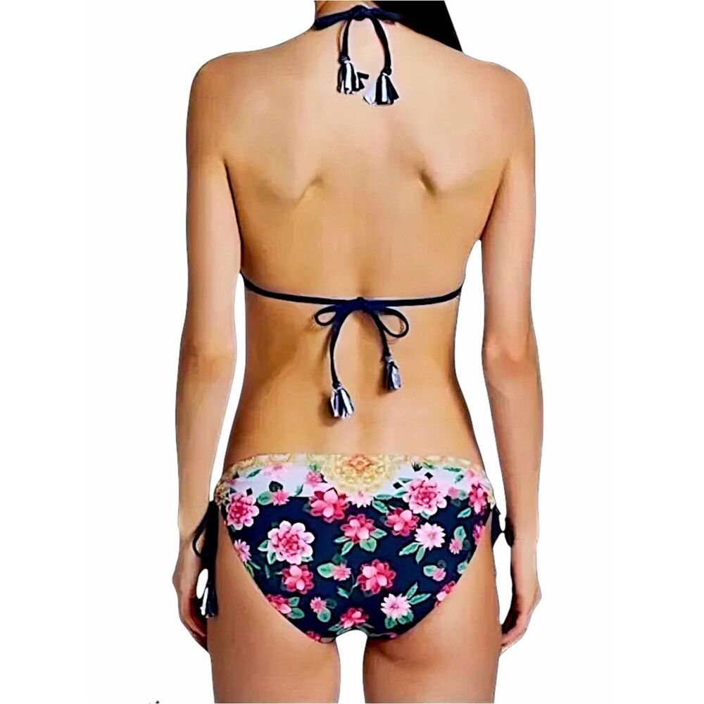 Johnny Was Raina Tassel String Bikini Set XL - Picture 2 of 12